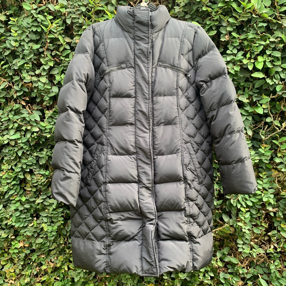 Calvin Kelvin Quilted Down Puffer Coat